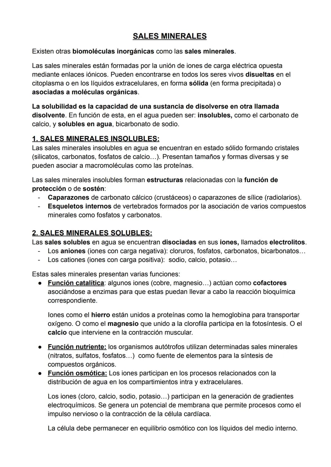 # BIOELEMENTOS
Todos los seres vivos están formados por la combinación de algunos elementos químicos,
que reciben el nombre de bioelementos