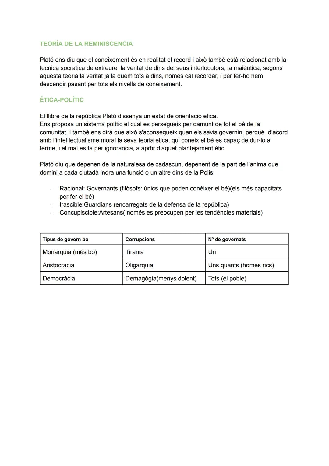 # APUNTES FILOSOFIA
PARA CONTEXTUALIZAR EN EL EXAMEN:
Va néixer a Atenes el 428 o el 427 a.C, venia d'una família aristocràtica. Va ser al