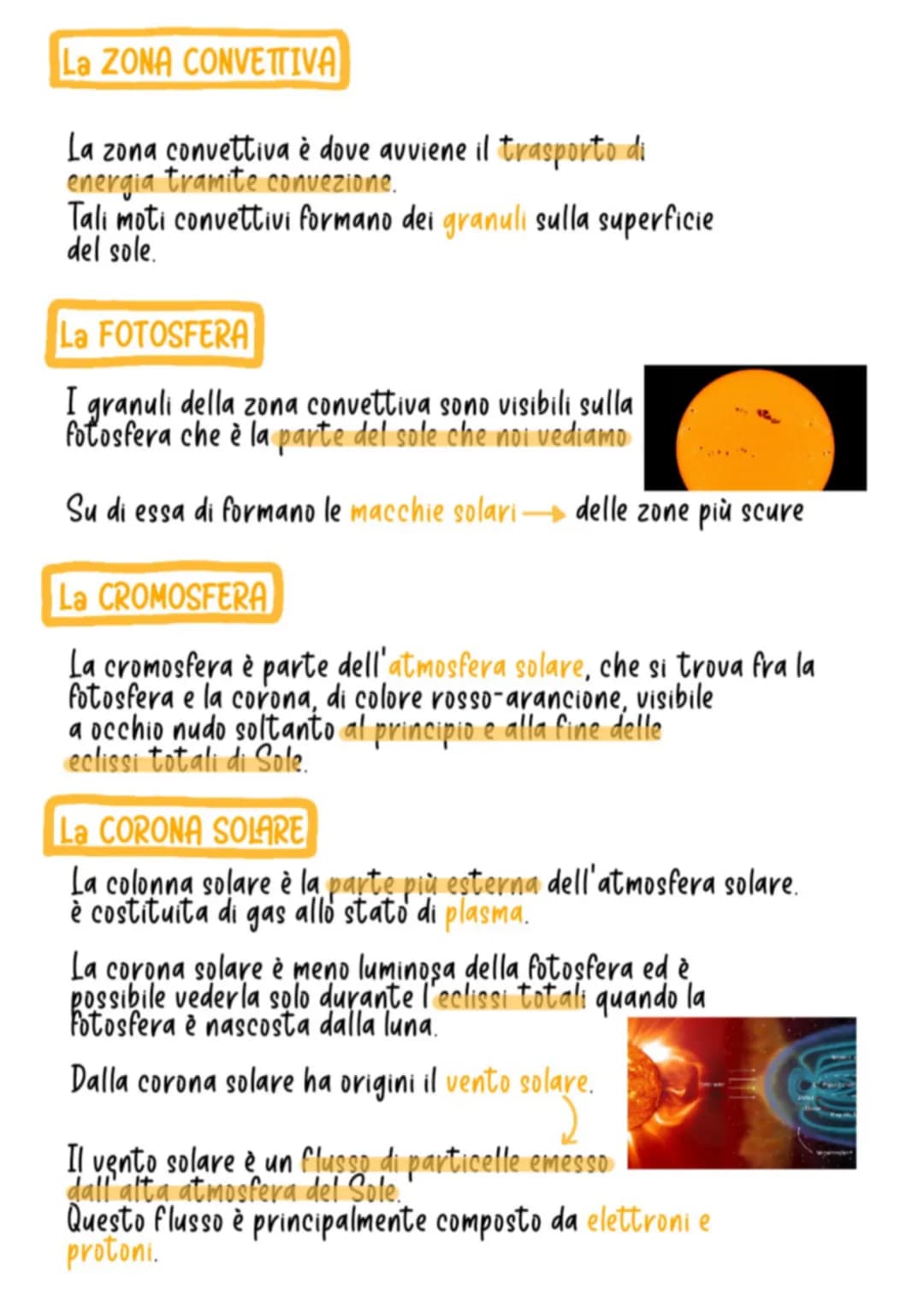# Il Sole
Il Sole è una stella nana gialla
intorno alla quale si muovono la terra,
gli altri pianeti e tutti i corpi che fanno
parte del Si