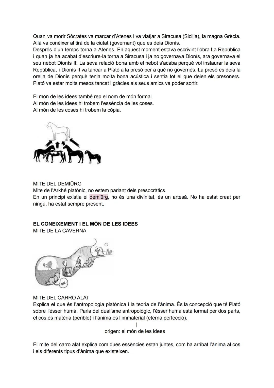 # ELS ORÍGENS DEL PENSAMENT.
EL PAS DEL MITE AL LOGO
MITE: és l'explicació a través de la màgia i de les divinitats de fenòmens que passen
