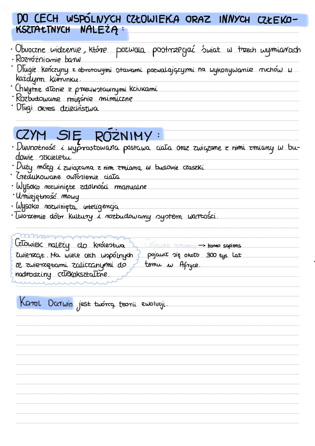 # ewolucja życia
## DOWODY EWOLUCJL:
Bezpośrednie:
* Skamieniałości
* Formy pośrednie
* Tywe skamieniałości
Pośrednie:
* Jedność