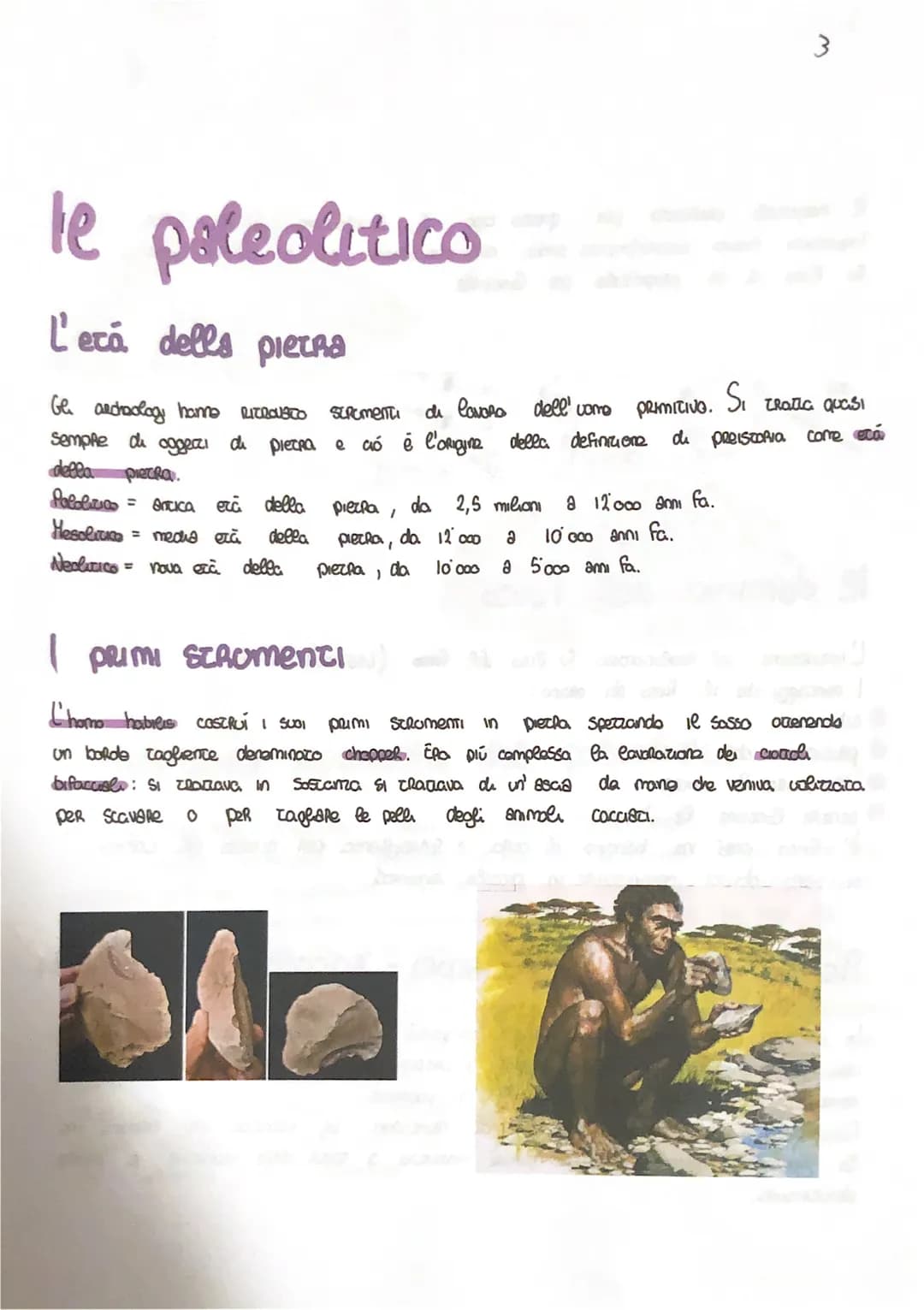 3
le paleolitico
L'era dells pierna
Ge. andrology home Riceasco Scurementu de lavoro dell' como primitiva. Si tratia quasi
Sempre di ogge