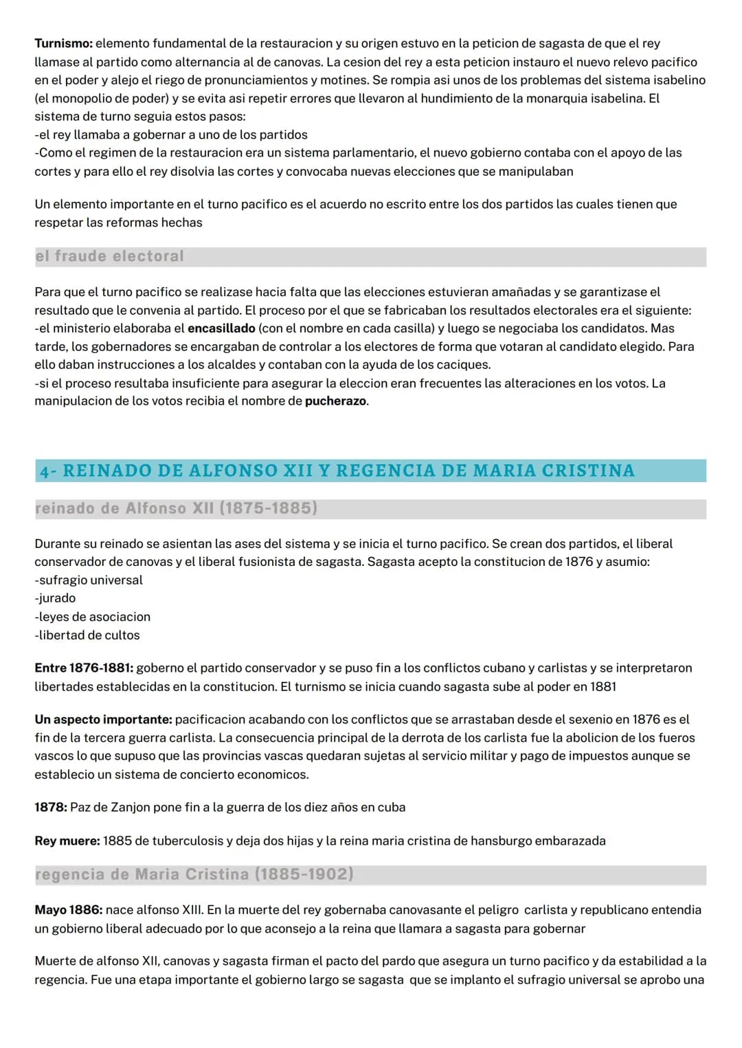 # TEMA 7: restauracion borbonica
1- ANTECEDENTES
El proceso revolucionario se va desarrollando en el Sexenio Revolucionario. La vuelta al