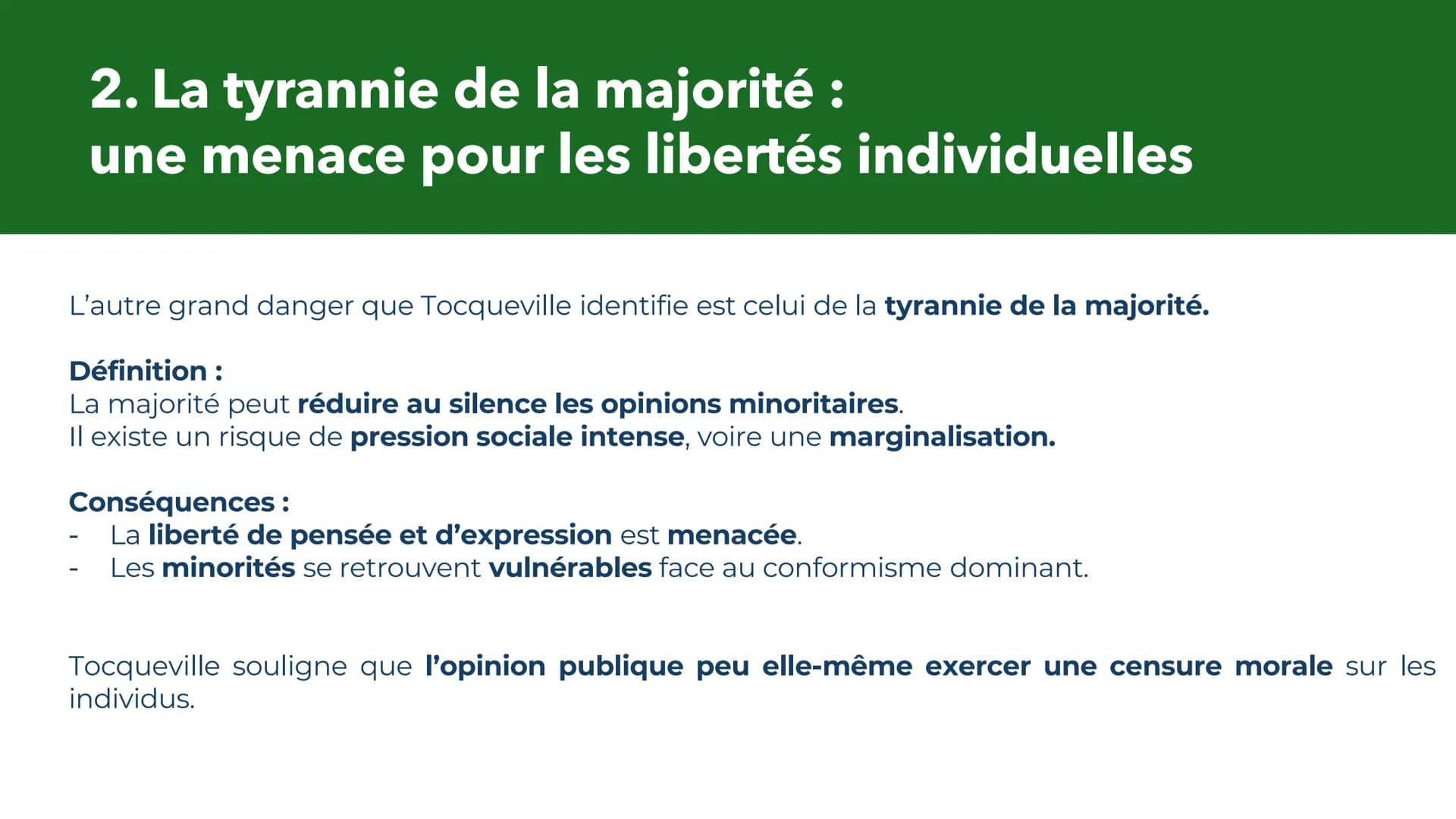 Tocqueville,
un penseur critique
de la démocratie
au 19e siècle
ALEXIS DE TOCQUEVILLE DE LA
DÉMOCRATIE
EN AMÉRIQUE
ALEXIS DE TOCQUEVILLE