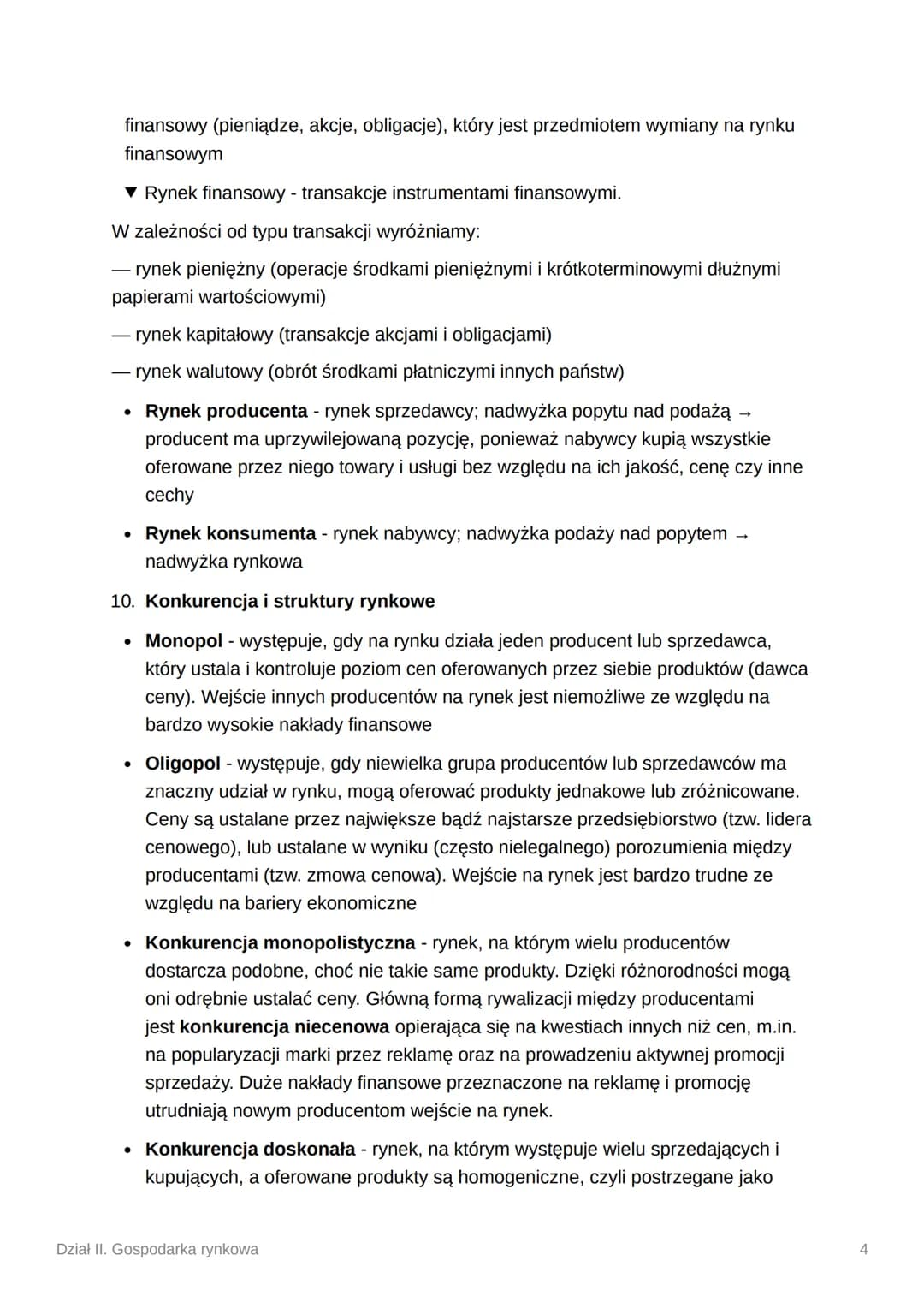 # Dział II. Gospodarka rynkowa
1. Gospodarka nakazowo - rozdzielcza
* Gospodarka centralnie sterowana
* Opierała się na własności publ