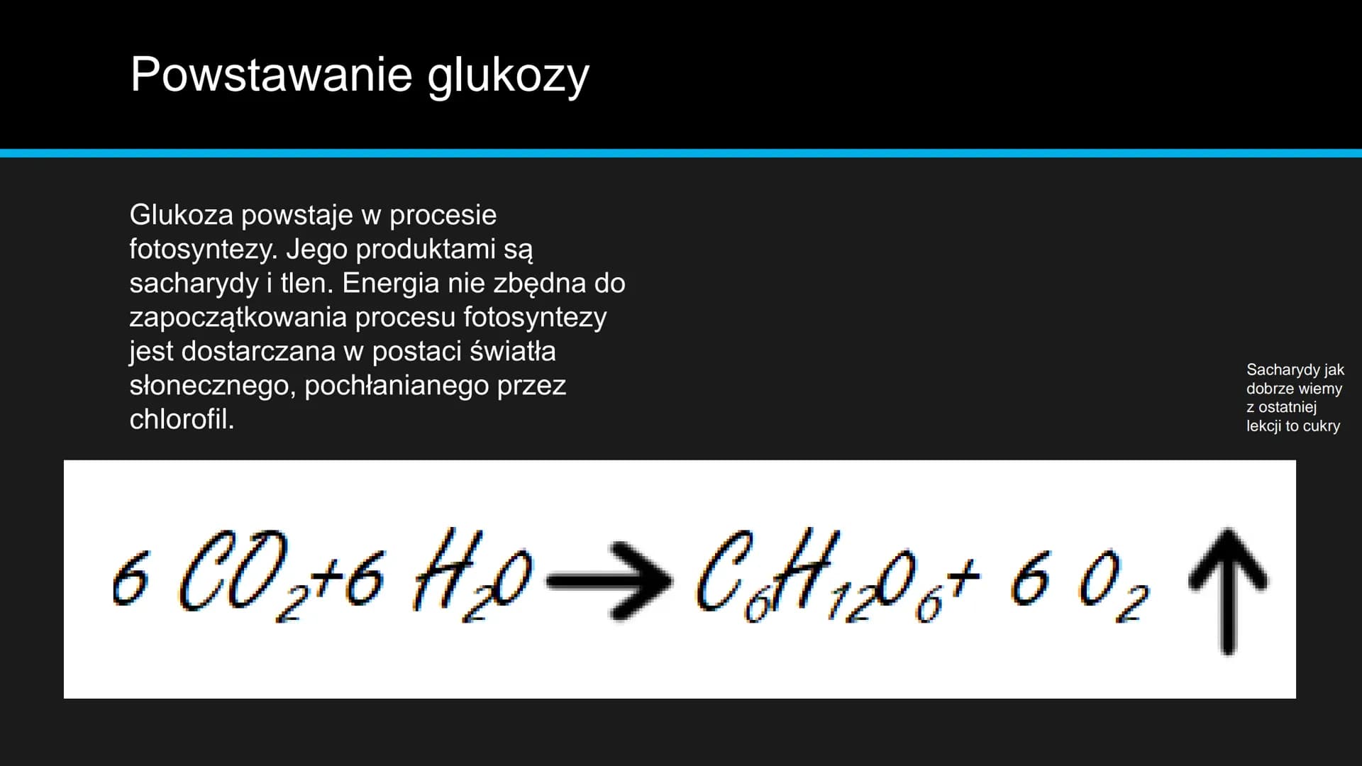 monosacharydy # Co to cukry proste?
Cukry proste, inaczej monosacharydy,
zbudowane z węgla, wodoru i tlenu. To
pojedyncze cząsteczki, które