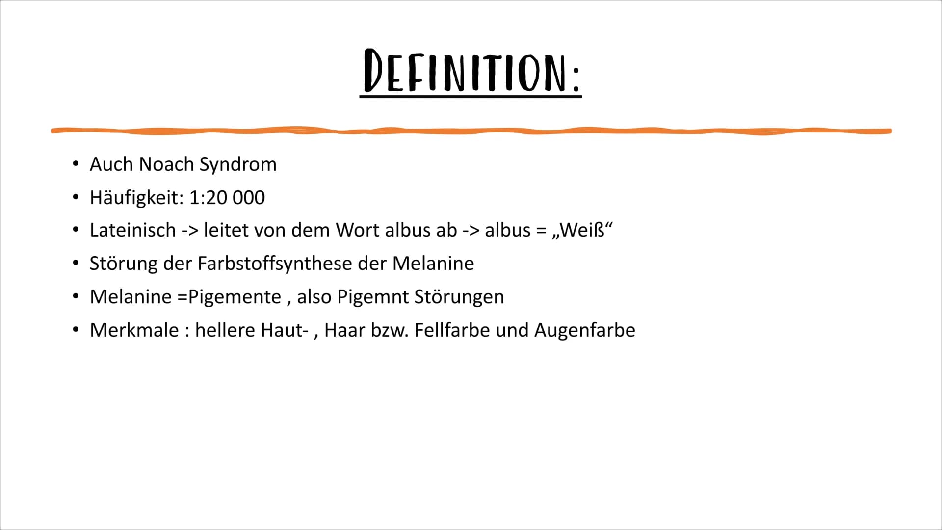 # ALBINISMUS
VON IPEK UND LABINA AGENDA:
Was ist Albinismus?
Albino Menschen
Albino Tiere
Familienbaumstamm der Albinus
Symptome und B