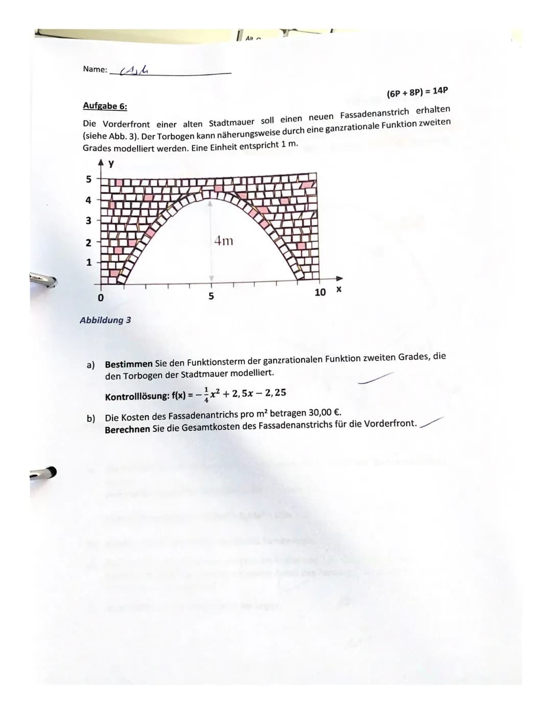 Gymnasium Essen Nord-Ost
5. Klausur - Hilfsmittelfeier Teil
Datum: 16.09.2021
Kurs: Q2 M G3
Lehrer: HGN
Name:
Zeit: 7:25 bis maximal 8:25 U