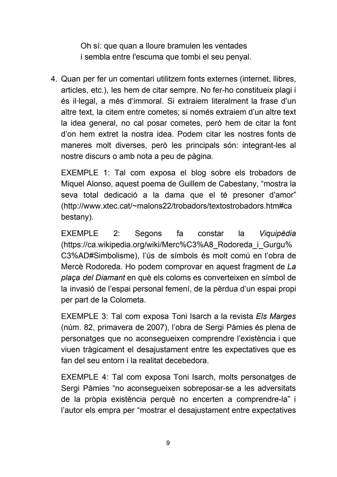 # El comentari de text
## Estructura i desenvolupament d'un comentari de text
Comentar un text significa demostrar que som capaços de comp