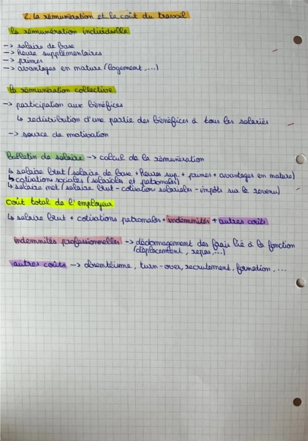 sc-gestion
Chapitre 4: L'évaluation et le rétribution
de P'activité de travail
1. La mesure de l'activité de travail
L'activité d'un indi