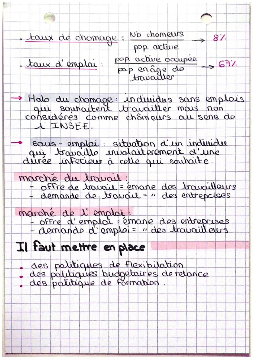 # ses
# comment lutter contre
# le chômage ?
Le chômage classique est l'augmentation
du taux du chômage resultant d'un
déséquilibre sur l