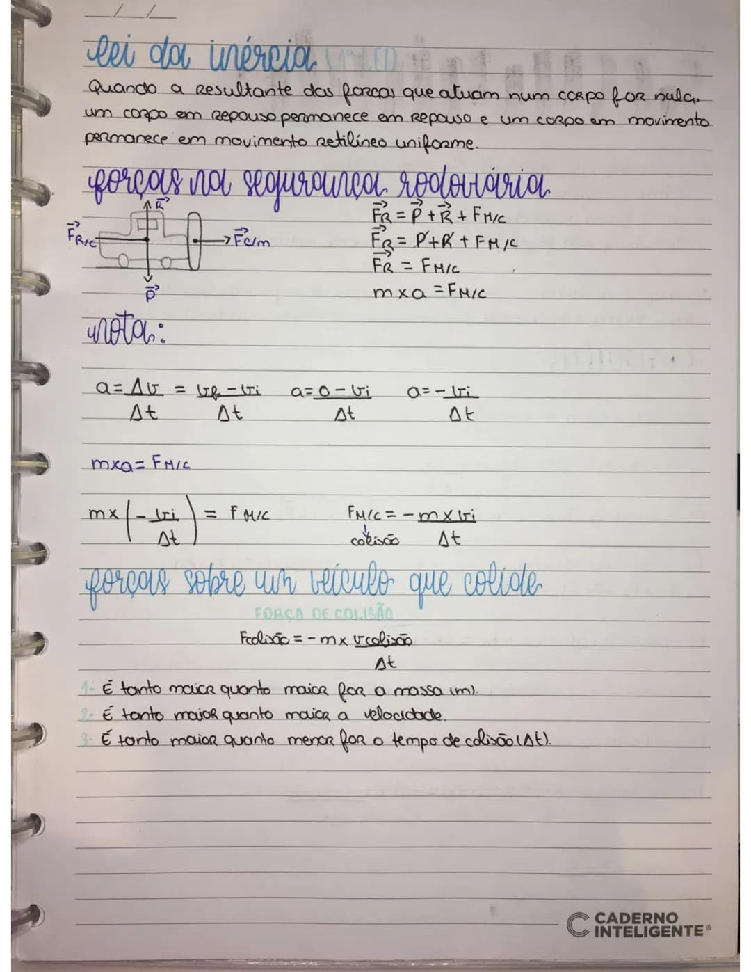 # fisico – química,
forcas
Forea é uma interação entre corpos
L↳ Pedendo
- causar deformações;
- Alterar o estado de repowo;
- Alterar o