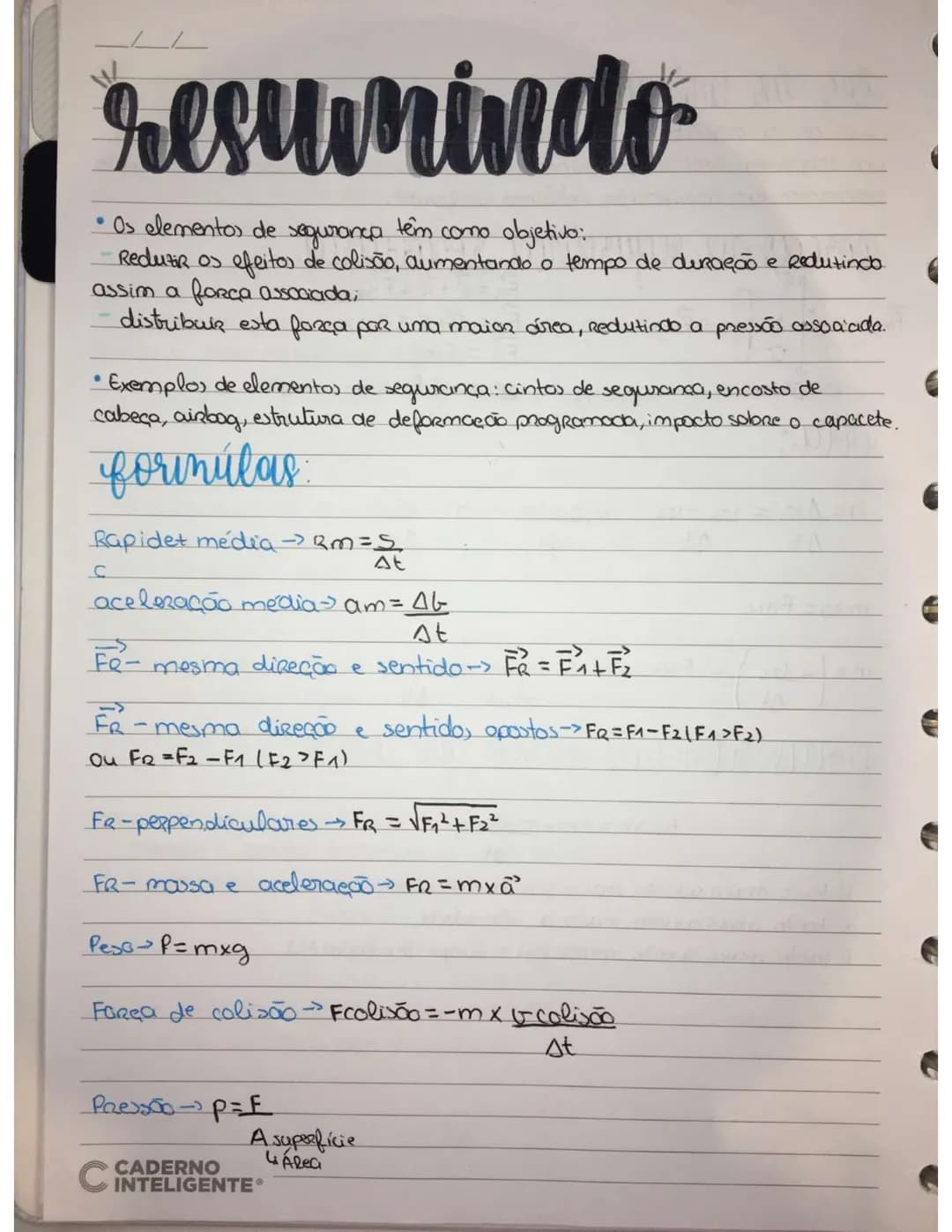 # fisico – química,
forcas
Forea é uma interação entre corpos
L↳ Pedendo
- causar deformações;
- Alterar o estado de repowo;
- Alterar o