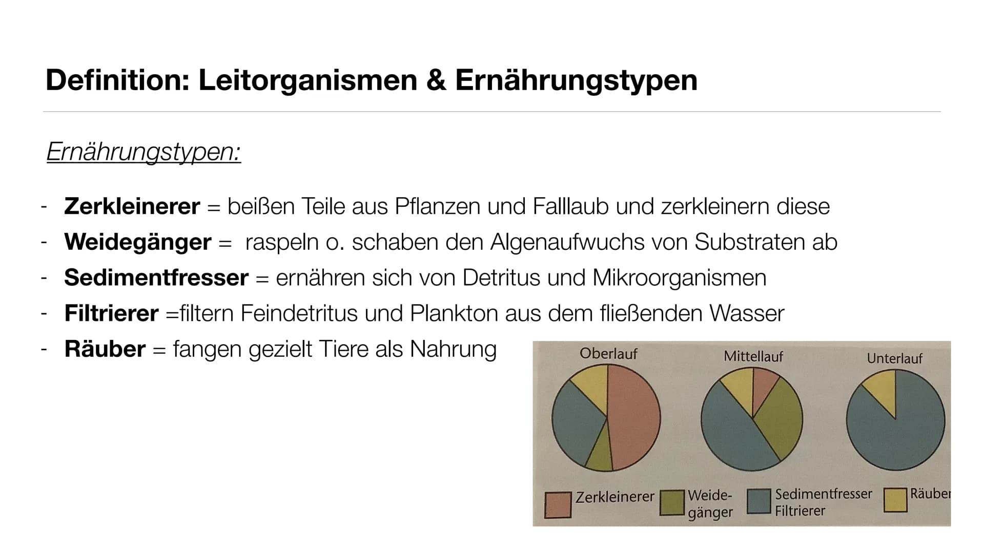 # Ökosytem Fließgewässer # Inhaltsverzeichnis
* Was sind Fließgewässer?
* Abiotische & biotische Faktoren
* Vergleich der Fließgewäss