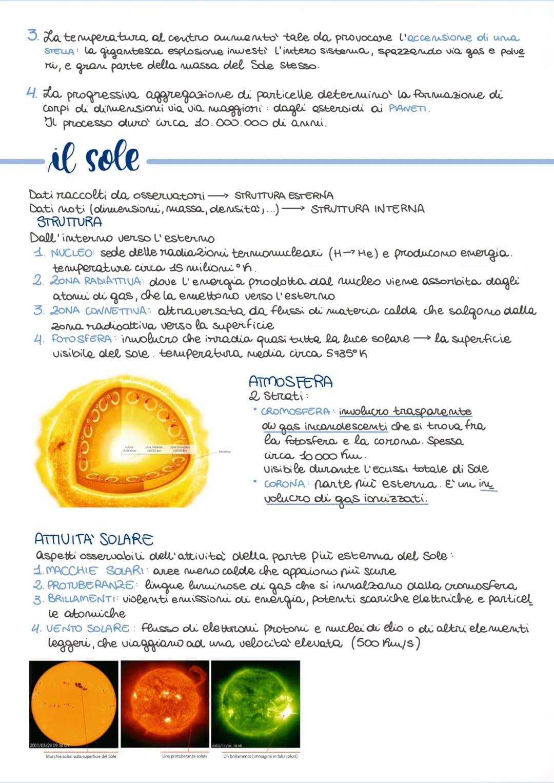 # il sistema solare
* Plutome pianeta nano
L'asse di rotazione può
facia degli asteroidi
asse di rotazione
Giove (4 satelliti maggior
Satu