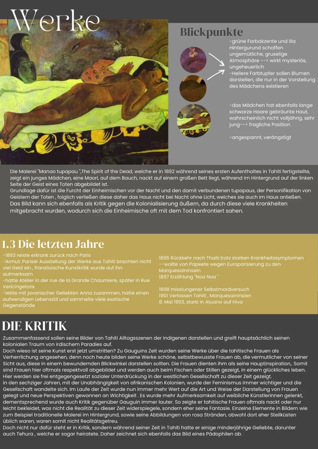 # KUNST MAGAZIN
# PAUL GAUGUIN
LEBEN UND WERK
Wegbereiter der Moderne
ALJONA MARSOV BEGLEITAUSGABE # DAS LEBEN VOR TAHITI
Wer war er?