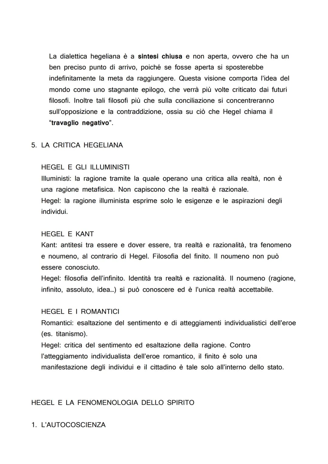 HEGEL
Nasce nel 1770 a Stoccarda, la rivoluzione francese influenzò il suo pensiero per
quanto riguarda i principi di libertà e uguaglianza