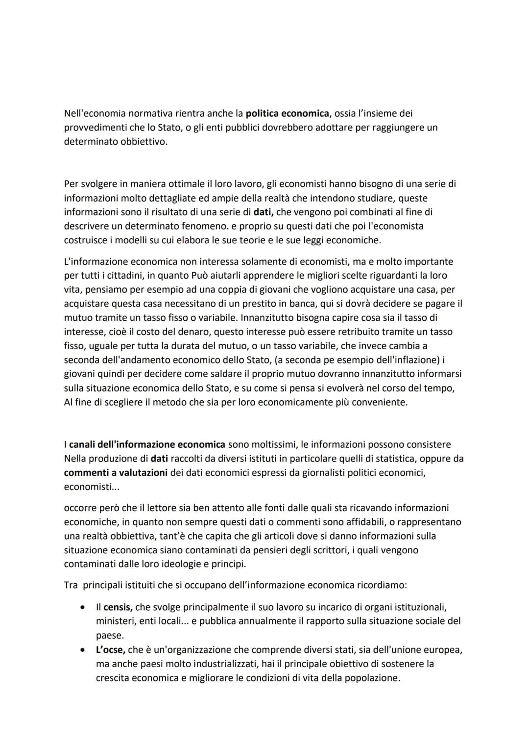 # ECONOMIA POLITICA
Utilizzando una definizione piuttosto ampia, possiamo dire che l'economia politica, sia
quella scienza che studia l'att