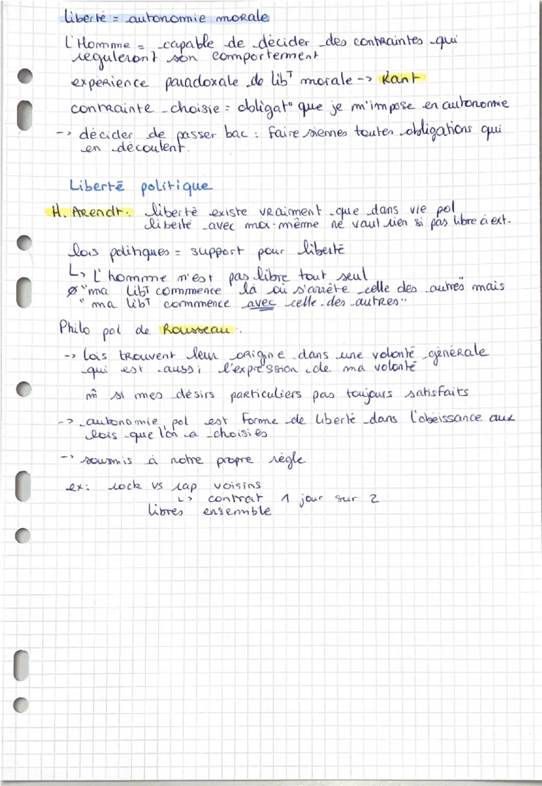 --- OCR Start ---
0
0
LIBERTE
définition: fait de faire ce que l'on veut quand on veut, absence
de contraintes et plein épanouissement des d