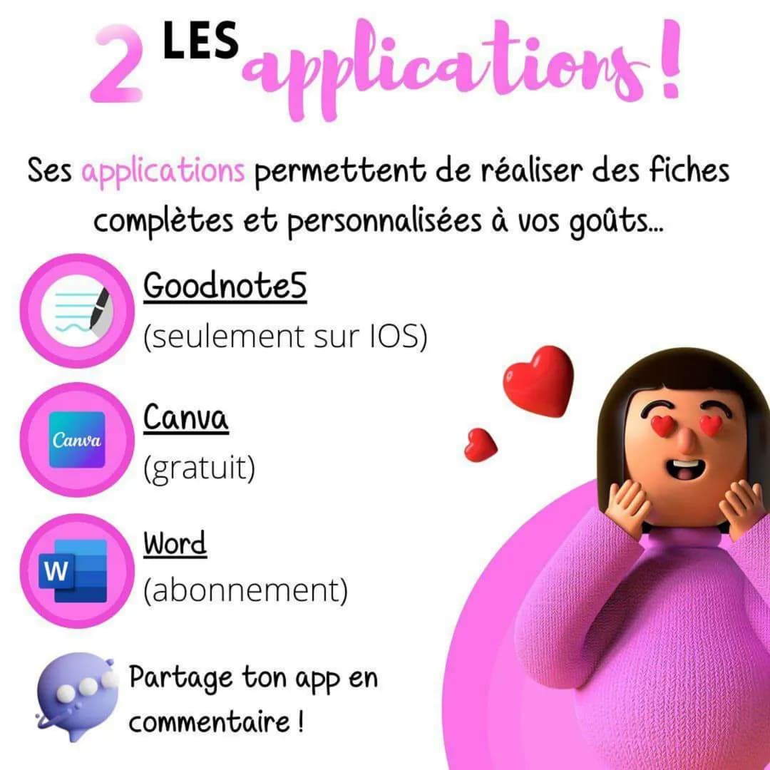 # TU N'ARRIVES PAS À FAIRE DE
belles fiches
with @knowunity.fr # 1 LE materiel!
En ce qui concerne le matériel:
☑ Eviter le téléphone
*
