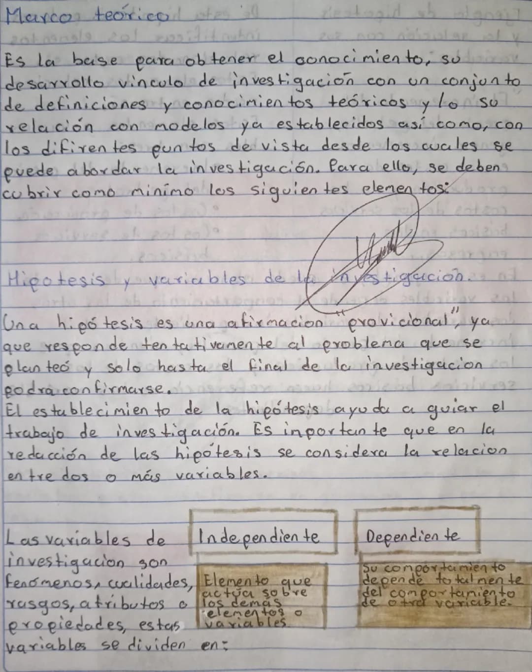 # Marco teórico
Es la base para obtener el conocimiento, su
desarrollo vinculo de investigación con un conjunto
de definiciones y conocimie