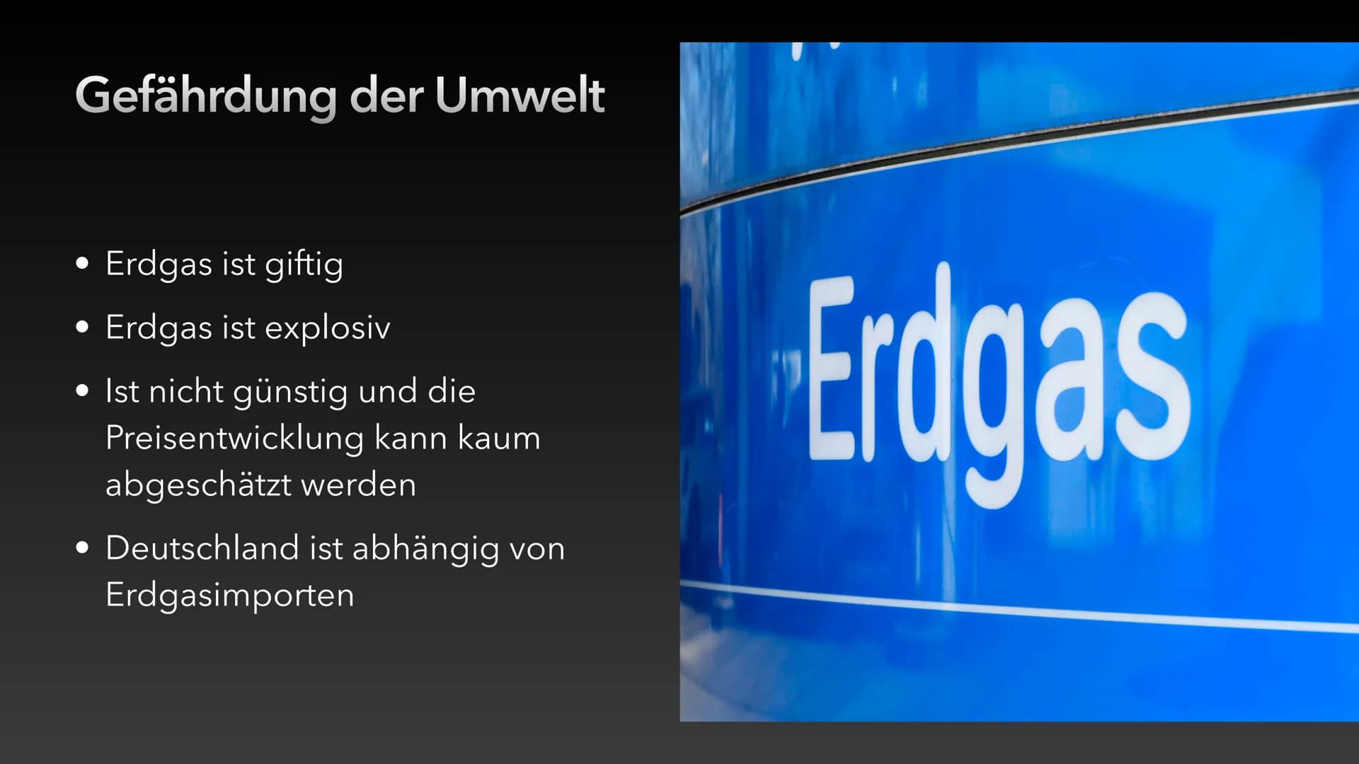 Erdgas # Inhaltsverzeichnis
* Was ist Erdgas?
* 4 Formen von Erdgas
* Die Entstehung von Erdgas
* Vorkommen
* Gewinnung
* Verar