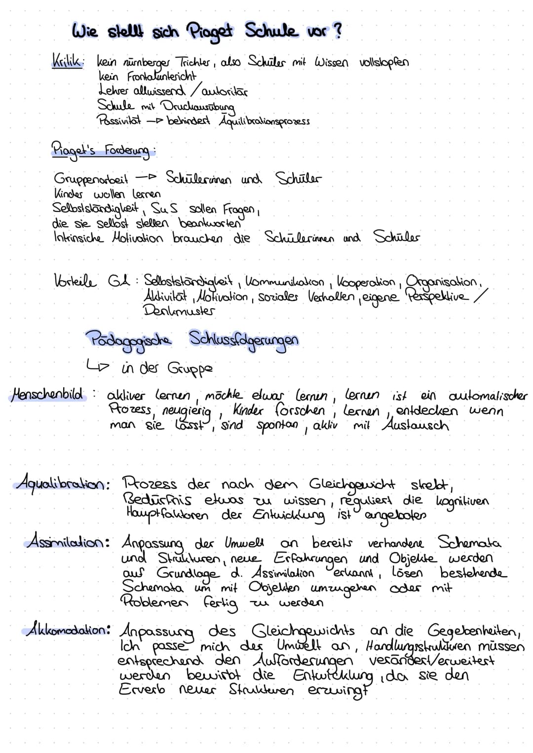 # KLAUSUR Piaget
4. Regelspiele:
Begin etwa J. Jahre aber Inleresse hält ein Leben lang
alle Arten von Gesellschaftsspielen, Karten, Brett