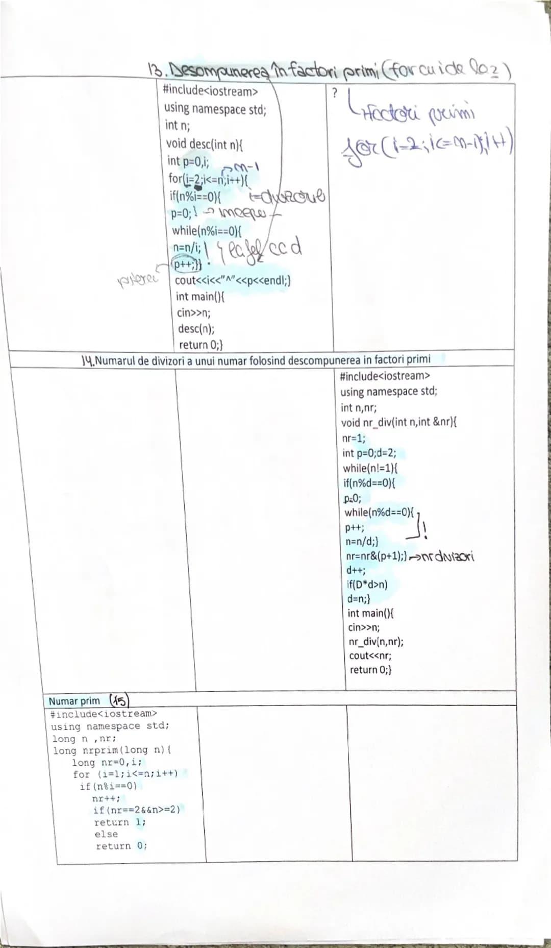 Algoritmi fundamentali
1.returnare
2.afisare
#include<iostream>
using namespace std;
int n;
int suma_cif(int x){
int S;
S=0;
While(x>0){