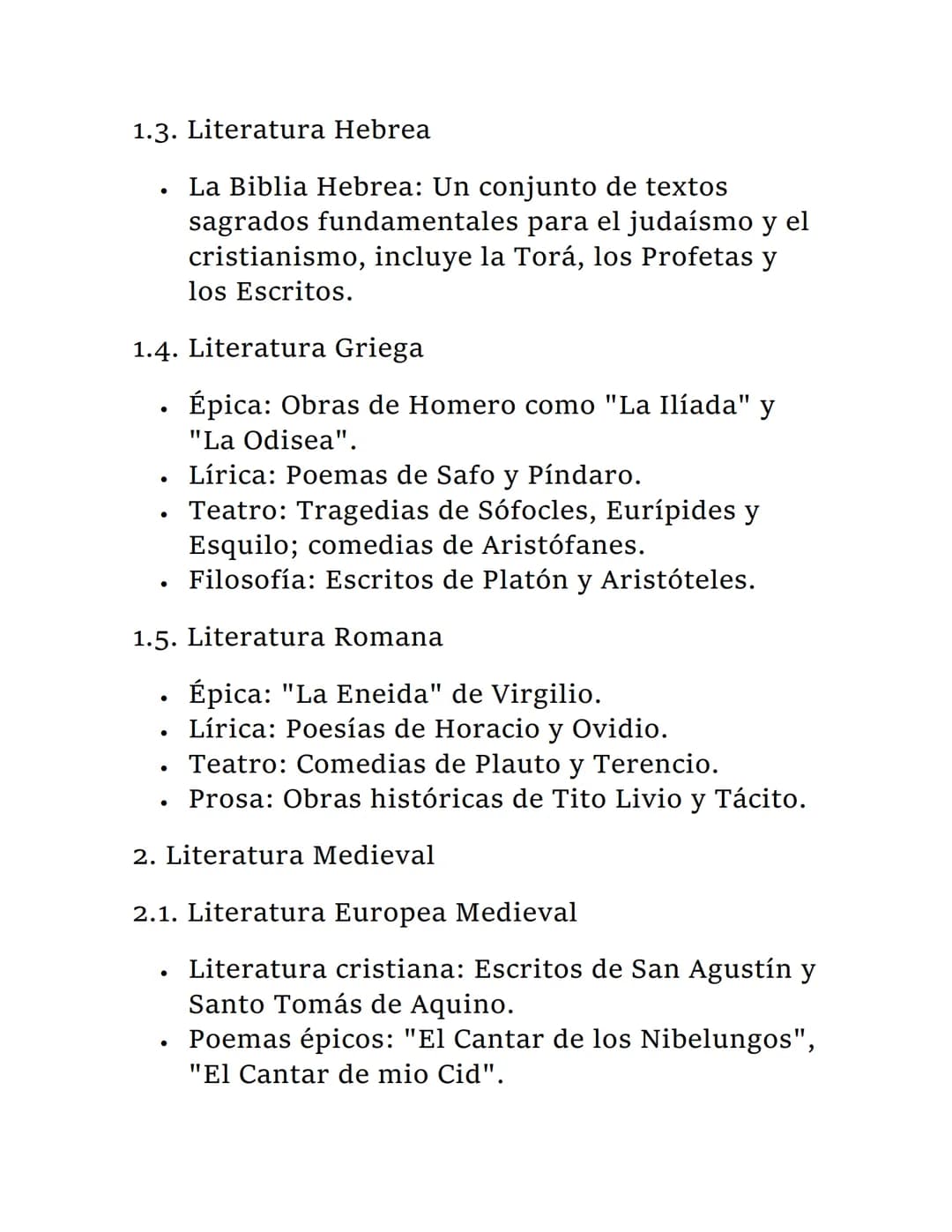# Historia de la Literatura
La historia de la literatura abarca un vasto campo
de estudio que incluye la evolución de la escritura,
los gén