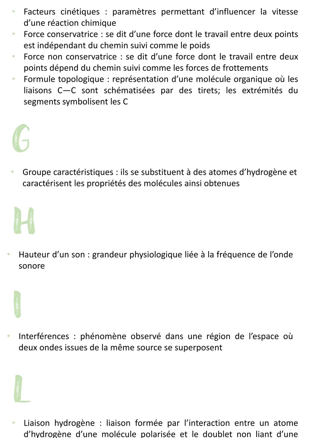# Définition physique-
chimie
A
* Acide aminé espèce comportant au moins les 2 groupements
fonctionnels: acide carboxylique et amine