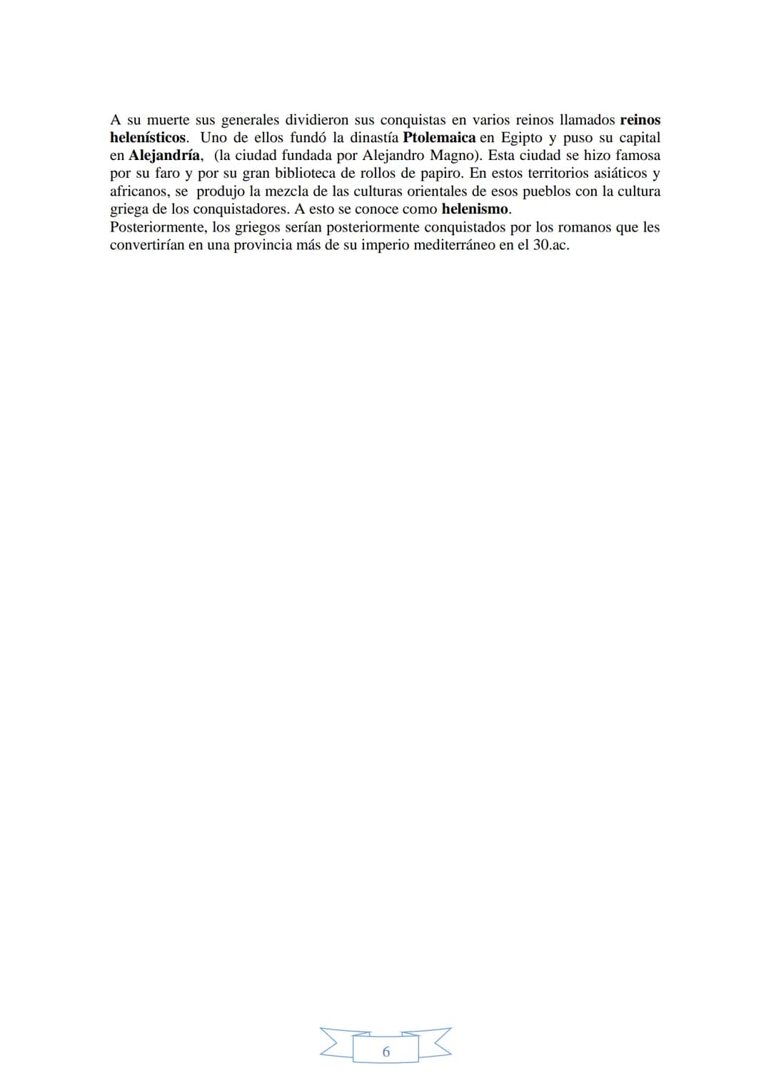 Departamento de Humanidades y CC.SS.
CULTURA CLÁSICA
"EVOLUCIÓN HISTÓRICA DE LA GRECIA CLÁSICA"
La cultura minóica o cretense (1800-1200 а