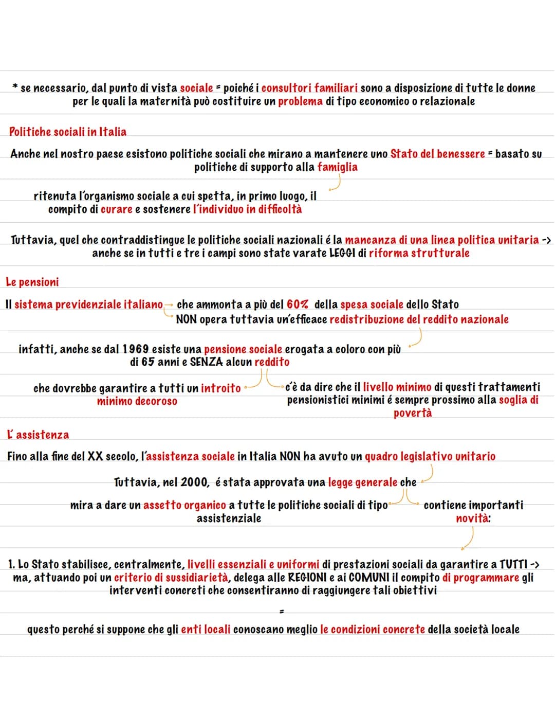 - WELFARE STATE -
*i diritti non sono semplici privilegi, ma cose che è permesso essere, fare o avere
esistono per proteggerci da eventuali
