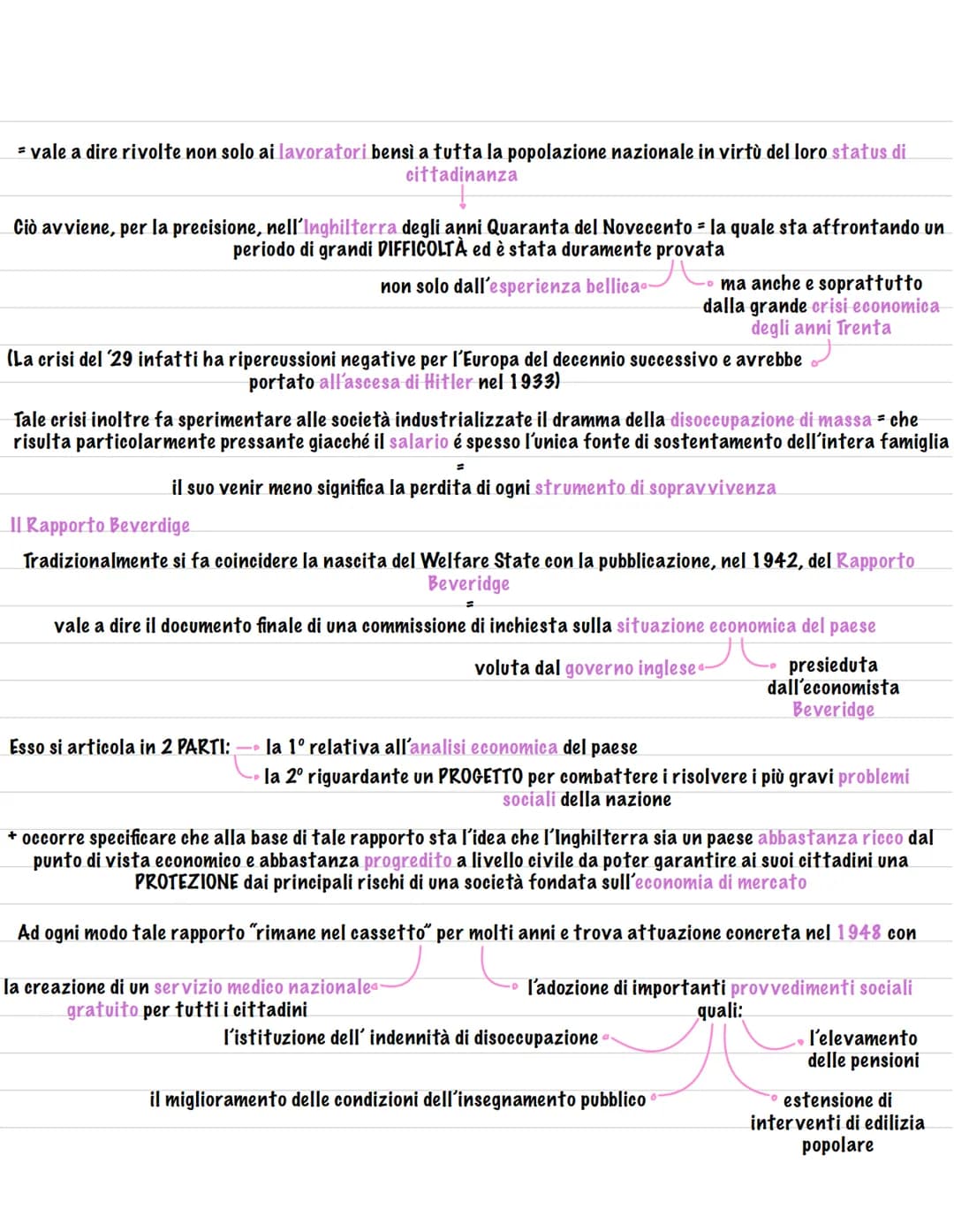 - WELFARE STATE -
*i diritti non sono semplici privilegi, ma cose che è permesso essere, fare o avere
esistono per proteggerci da eventuali