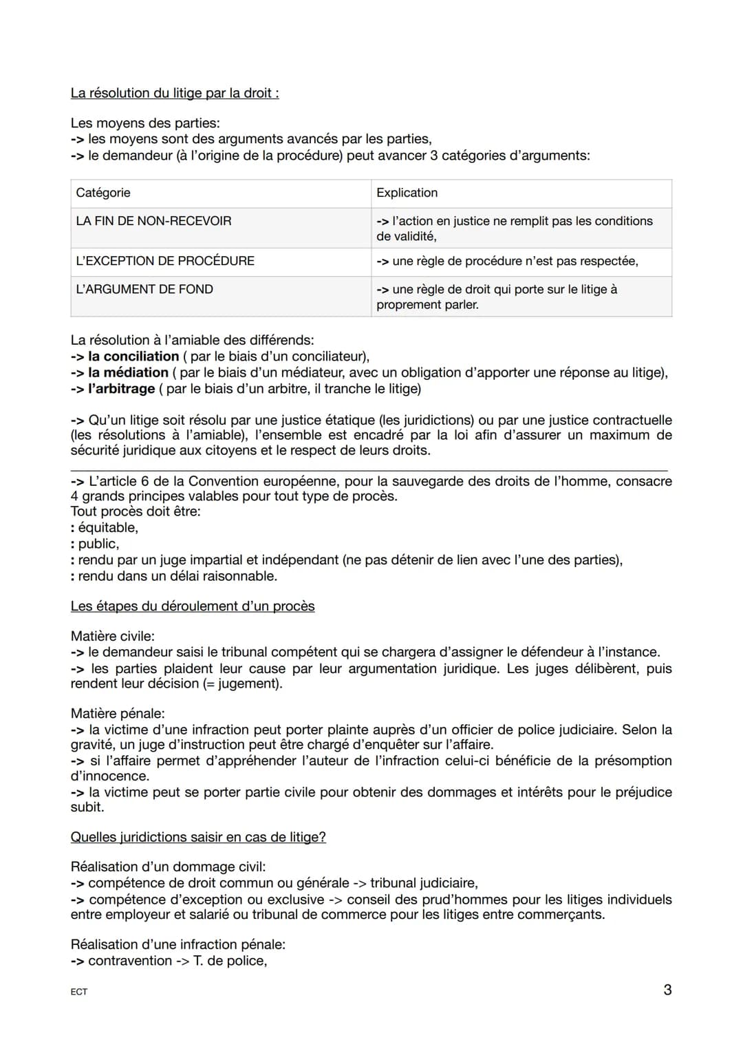 -> Les caractères de la règle de droit permettent de garantir l'égalité devant la loi de toutes
personnes placées dans la même situation jur
