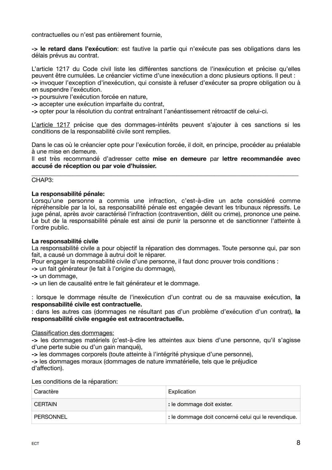 -> Les caractères de la règle de droit permettent de garantir l'égalité devant la loi de toutes
personnes placées dans la même situation jur