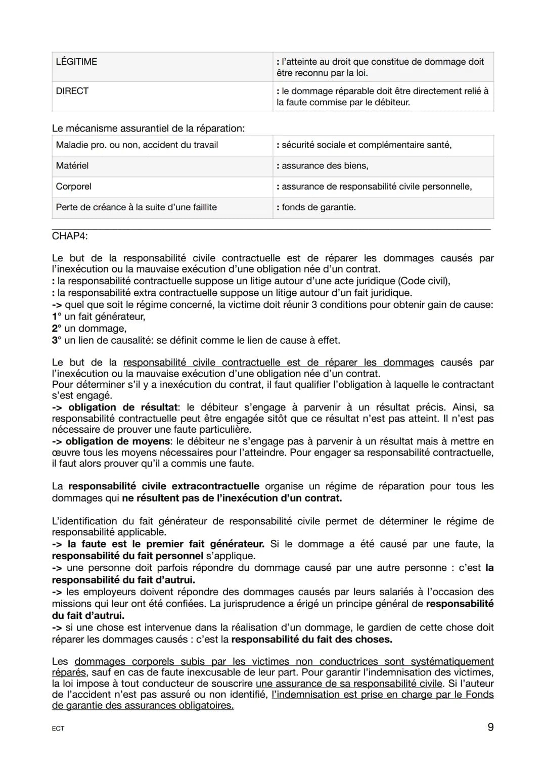-> Les caractères de la règle de droit permettent de garantir l'égalité devant la loi de toutes
personnes placées dans la même situation jur