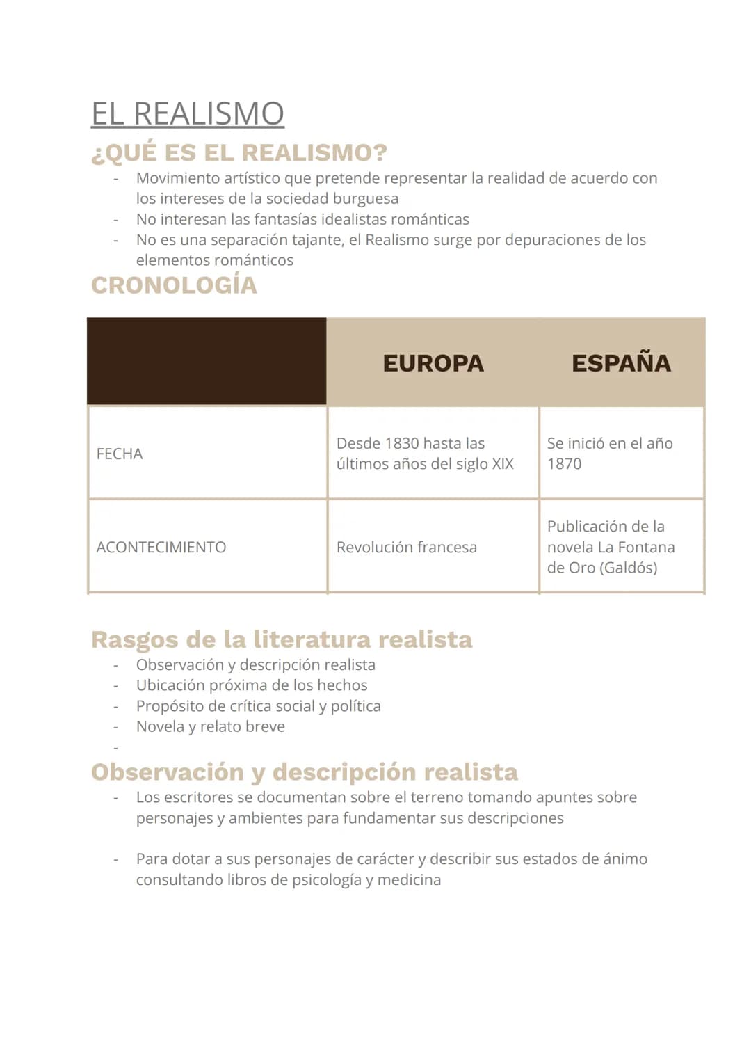 # EL REALISMO
## ¿QUÉ ES EL REALISMO?
- Movimiento artístico que pretende representar la realidad de acuerdo con
los intereses de la socie