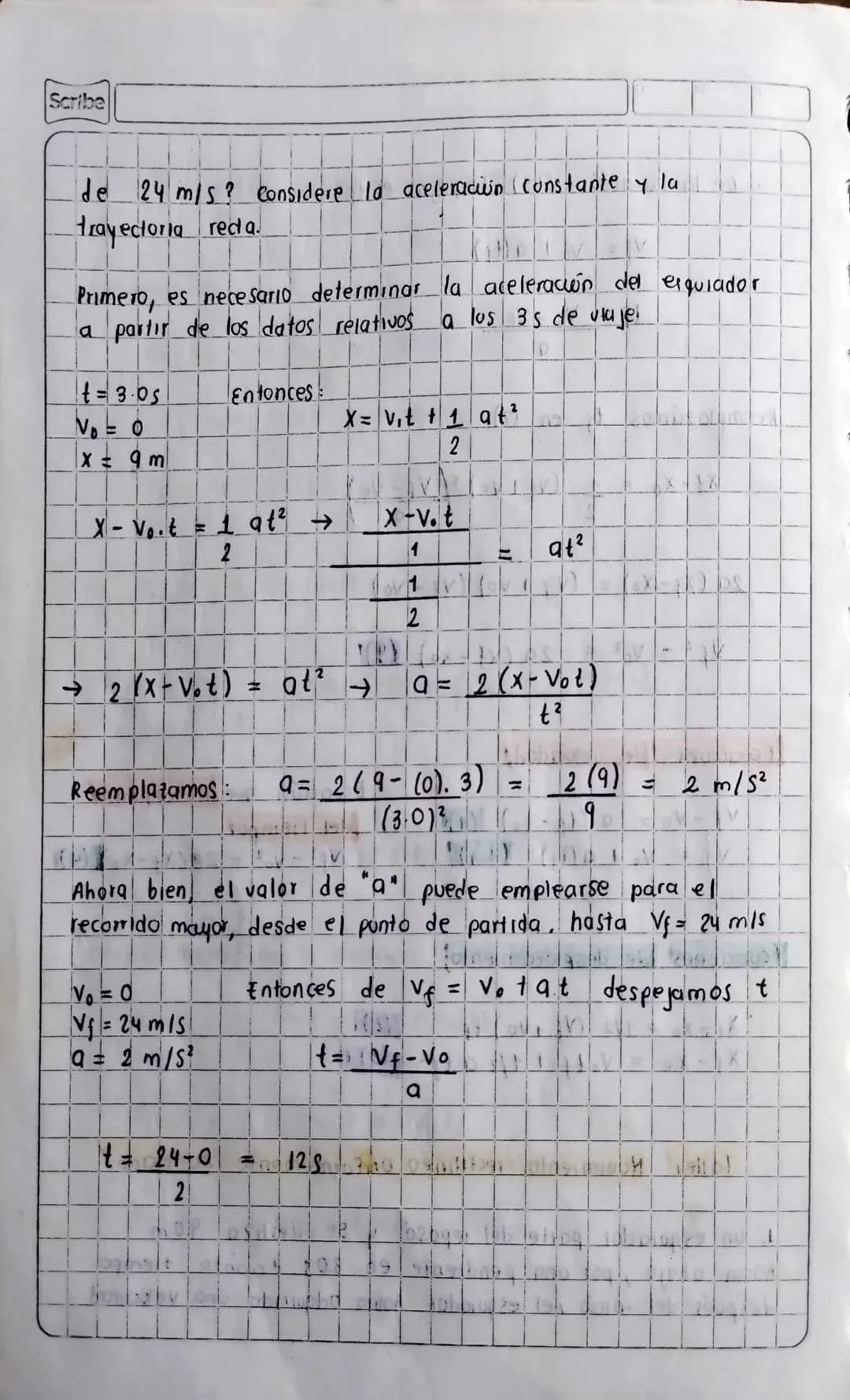 Scribe
Estudio
de los prinapales movimientos. (cinematica)
Definición de cinematica: es la gencin que estudia el movimiento
Sin preocupars
