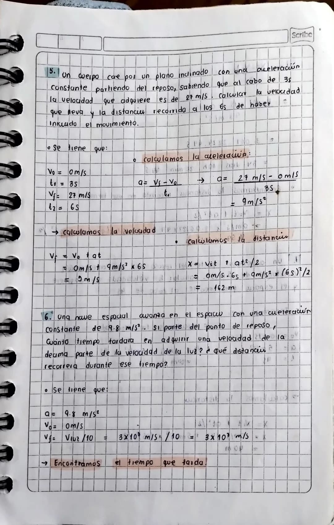 Scribe
Estudio
de los prinapales movimientos. (cinematica)
Definición de cinematica: es la gencin que estudia el movimiento
Sin preocupars