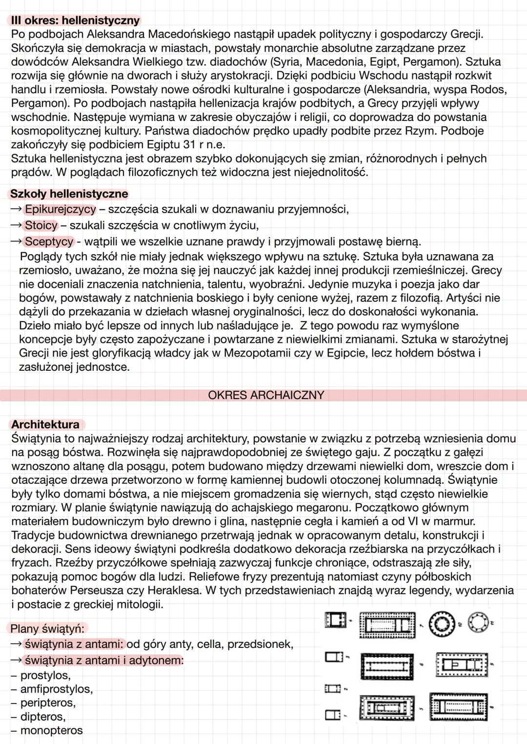 # SZTUKA
STAROŻYTNEJ GRECJI # SZTUKA STAROŻYTNEJ GRECJI
Wprowadzenie
Najazd Dorów w XII w położył kres wspaniale rozwijającej się kulturze