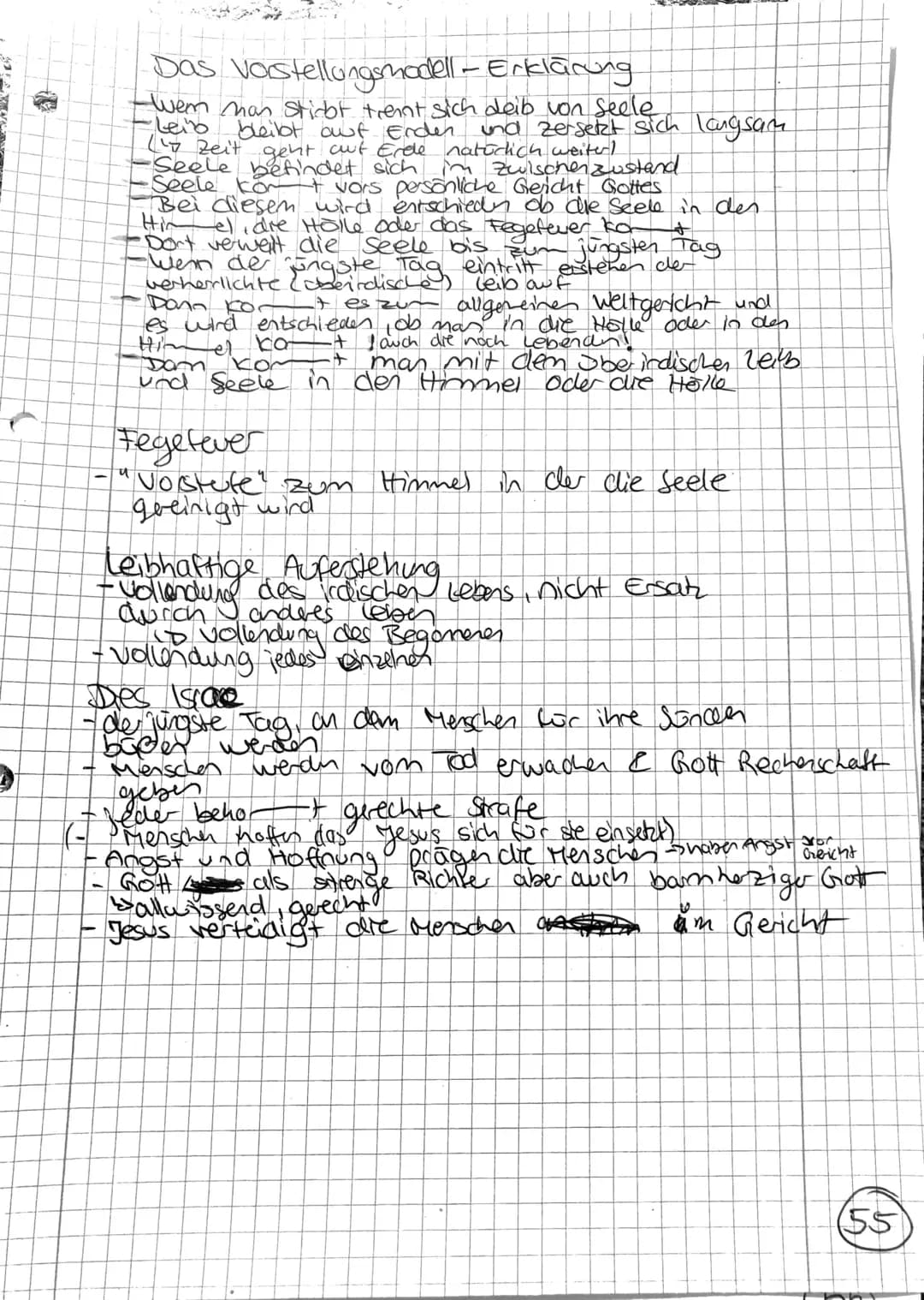 Eschatologie
was ist Eschatologie?
-De Begilft Eschatologie stammt aus dem griechischem
und bedeutet wortlich wörtlich. Lehre von den letzt