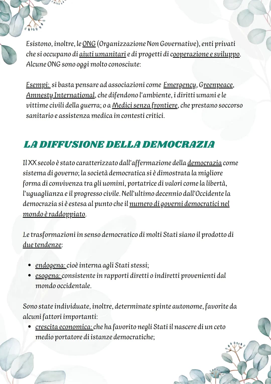 # La Globalizzazione
Un inquadramento del fenomeno
Il termine "globalizzazione" è un termine di uso recente che ha registrato
una rapida d