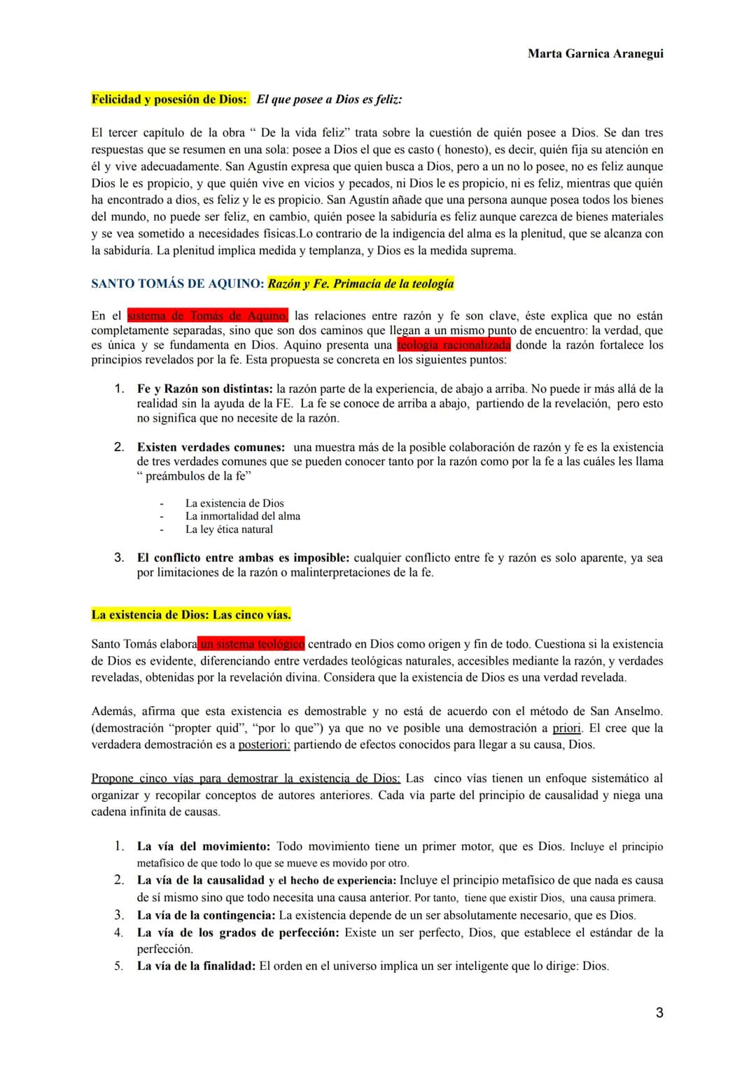 PAREJA 1: AGUSTÍN DE HIPONA Y TOMÁS DE AQUINO
Fe y razón, creer para entender
Marta Garnica Aranegui
Agustín de Hipona trató de explicar
