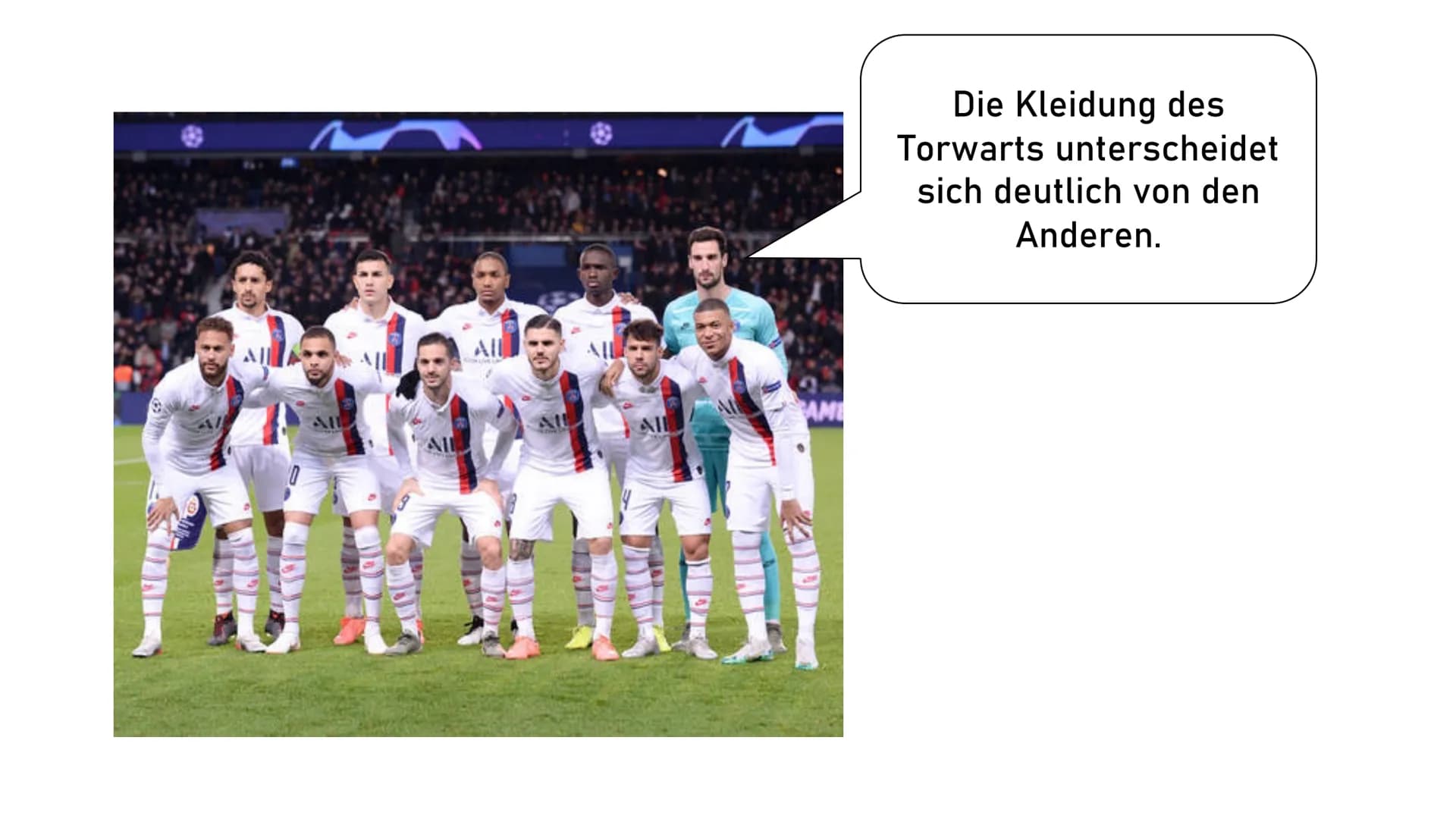 # Fußball Gliederung
1. Allgemein
2. Spielfeld
3. Spielpositionen
4. Die wichtigsten Regeln
5. Rote und gelbe Karte Was ist Fußball?
• Bal