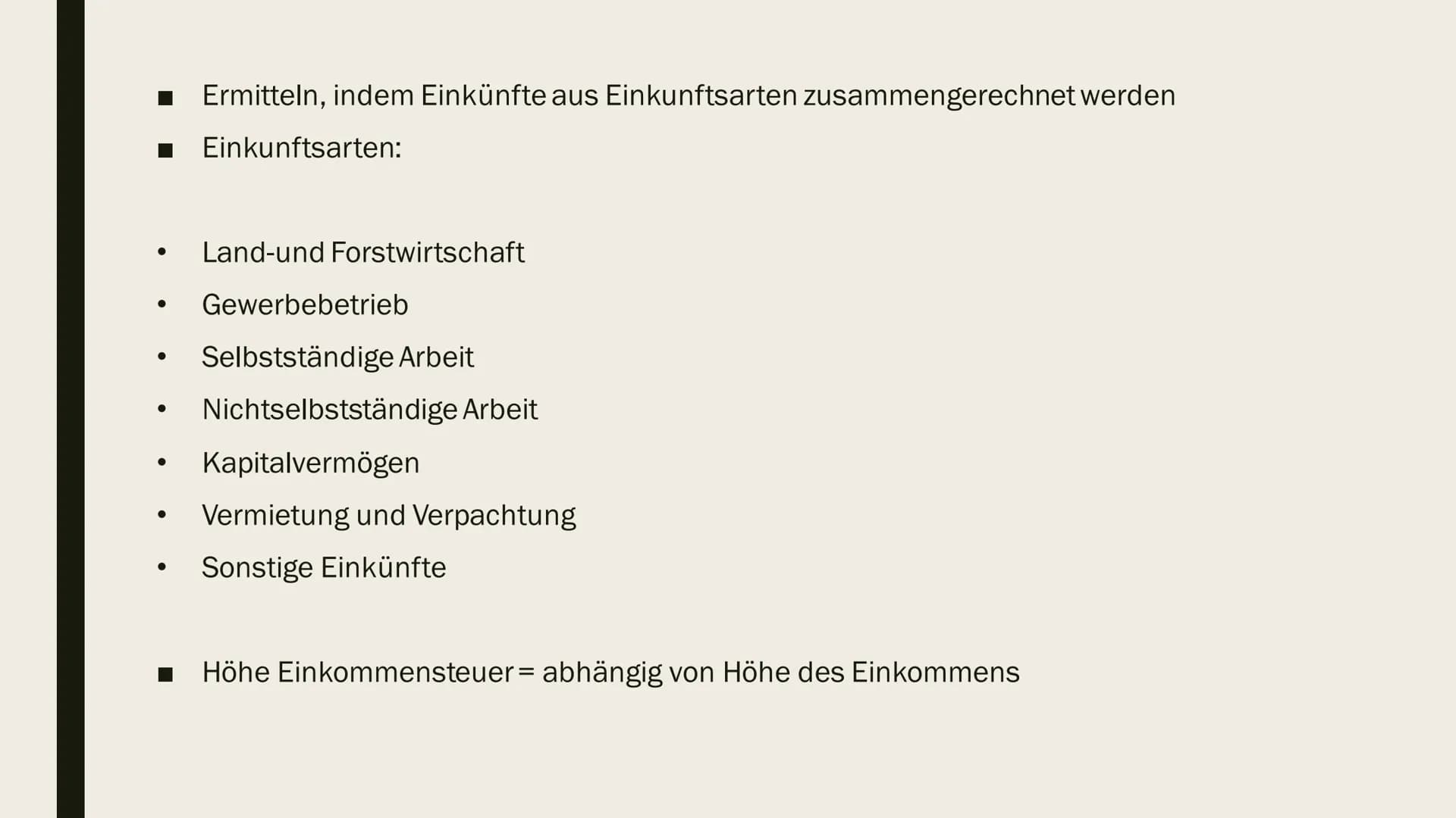 EINKOMMENSTEUER
Und Einkommensteuererklärung # Gliederung
- Was ist die Einkommensteuer?
- Wer zahlt wie viel Steuern?
- Freibetrag
- Eink