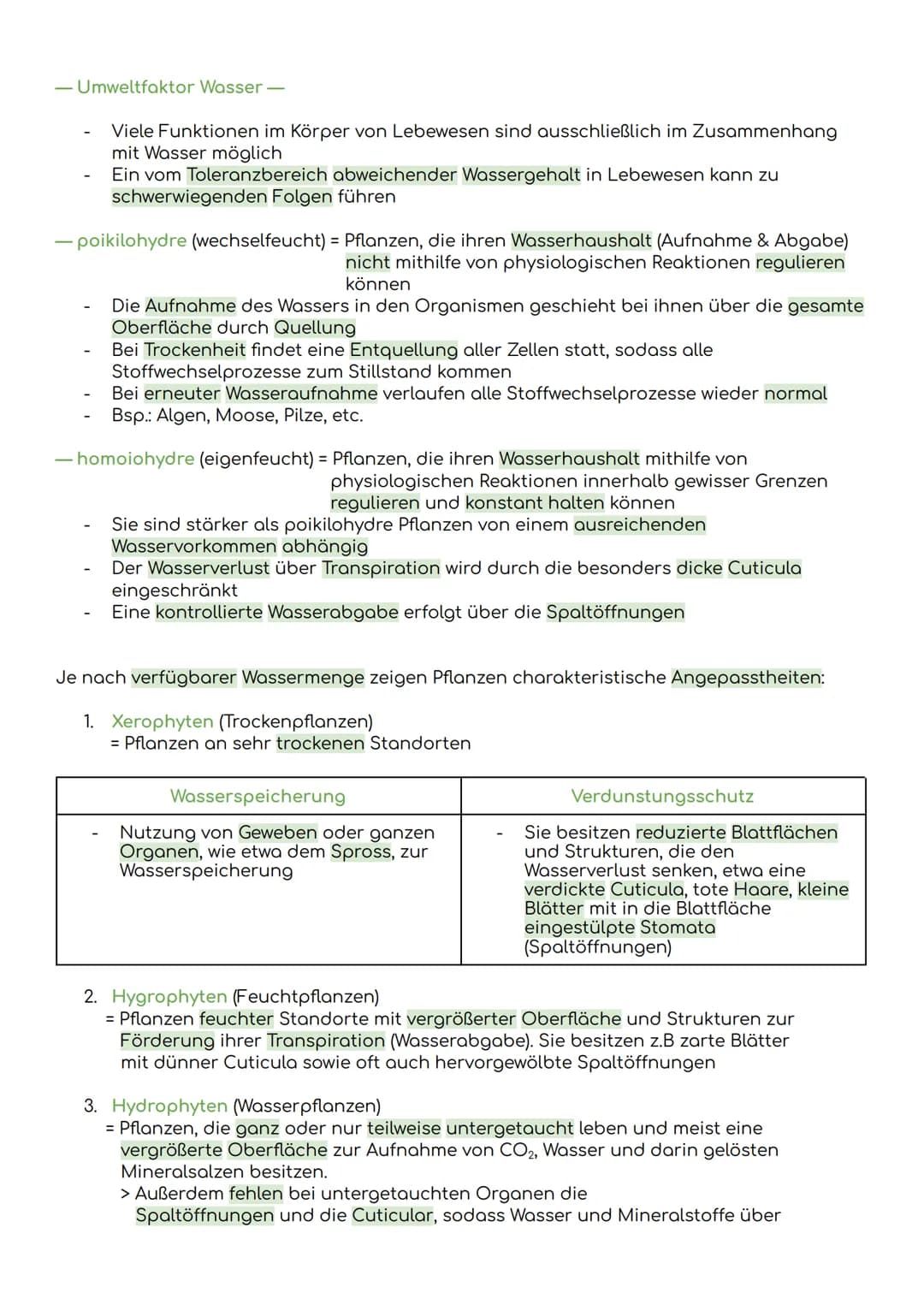 - Komponenten eines Ökosystems
Übersicht Ökologie
Biosphäre
= die Gesamtheit der Ökosysteme auf der Erde
Ökosystem
= eine funktionelle Ei