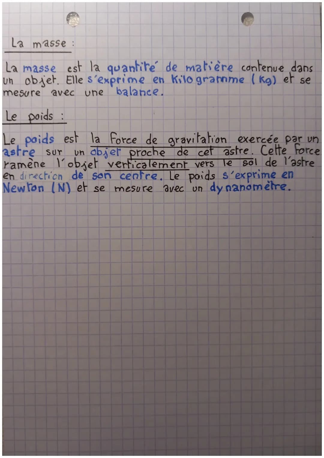 # forces
# interactions
Caractéristiques de la force :
- Le point d'application: l'endroit oû s'exerce la force
- La direction: verticale,