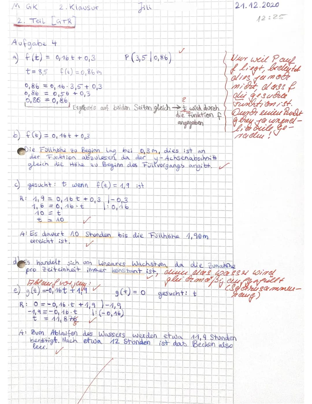 Jill
Mathe GK EF/1. Hj.
2. Klausur
Teil 1 (hilfsmittelfreier Teil)
21.12.2020
218
313
313
18/9/
Aufgabe 1
a) Geben Sie die Funktions