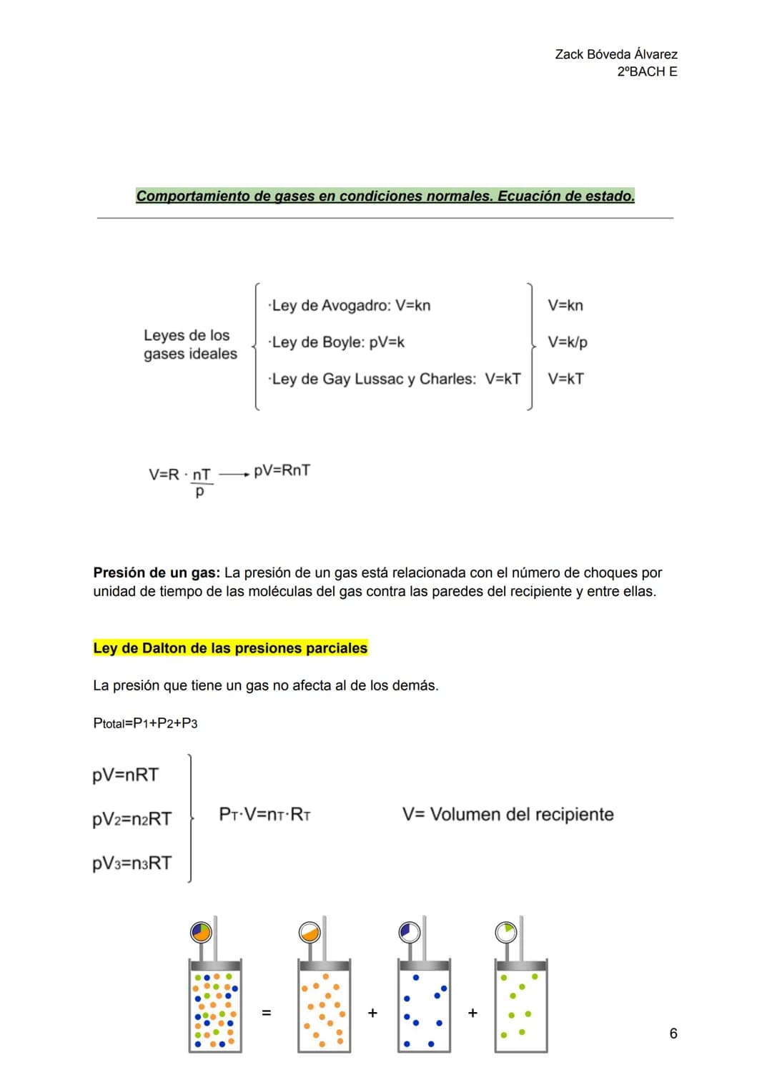 Química T1
Cálculos químicos
Masa atómica de un elemento: Masa media ponderal de sus
isótopos, o, teniendo en cuenta la masa de los isótopo