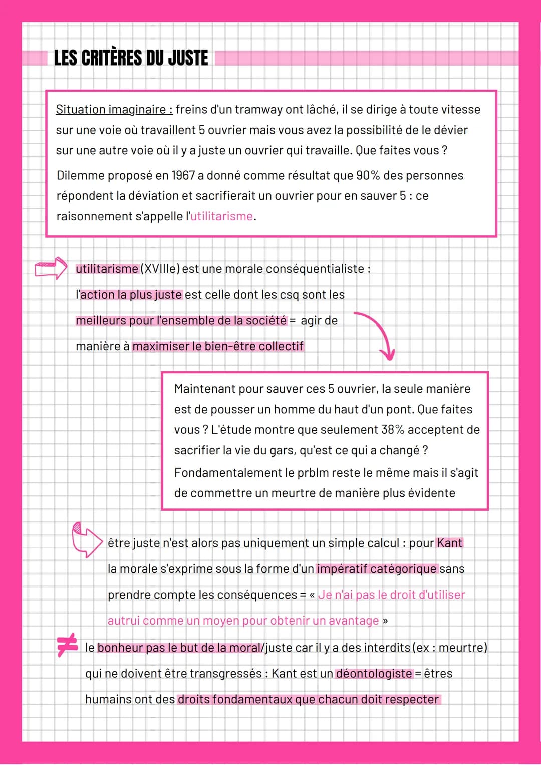 # La justice
## DÉFINITION
du latin "justicia" et "justus" qui veut dire
juste + de "jus" signifiant droit = la règle ne
doit pas être tor